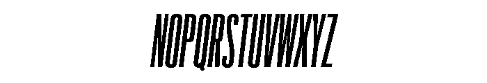 Graphik XXXX Condensed Semibold Italic Font UPPERCASE