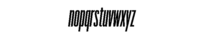 Graphik XXXX Condensed Semibold Italic Font LOWERCASE