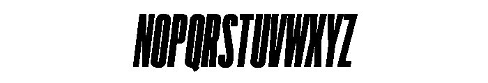 Graphik XXXX Condensed Super Italic Font UPPERCASE