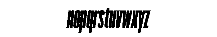 Graphik XXXX Condensed Super Italic Font LOWERCASE