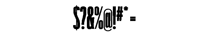 Graphik XXXX Condensed Super Font OTHER CHARS