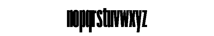 Graphik XXXX Condensed Super Font LOWERCASE