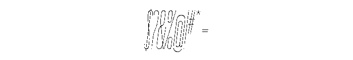 Graphik XXXX Condensed Thin Italic Font OTHER CHARS