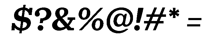 Gratitude BoldItalic Font OTHER CHARS