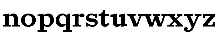 Gratitude Bold Font LOWERCASE