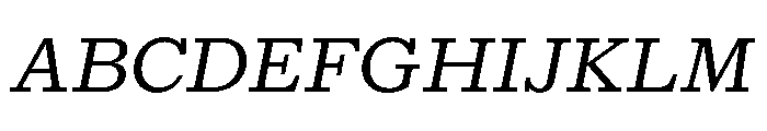 Gratitude Italic Font UPPERCASE