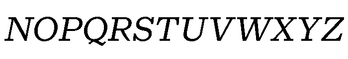 Gratitude Italic Font UPPERCASE