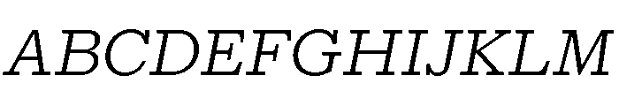 Gratitude LightItalic Font UPPERCASE
