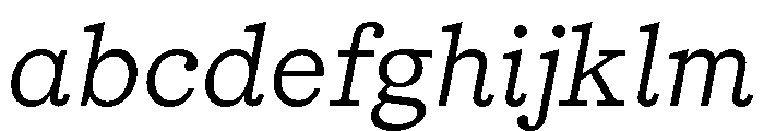 Gratitude LightItalic FONT