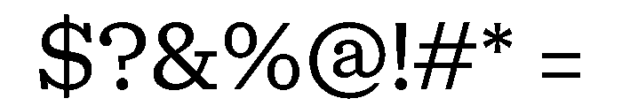 Gratitude Regular Font OTHER CHARS