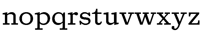 Gratitude Regular Font LOWERCASE