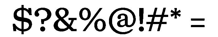 Gratitude Semibold Font OTHER CHARS