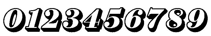 Great Western Italic Font OTHER CHARS