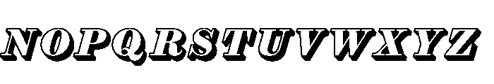 Great Western Italic Font LOWERCASE