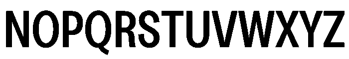 Greed TRIAL CondensedMedium Instance Font UPPERCASE