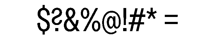Greed TRIAL CondensedRegular Instance Font OTHER CHARS