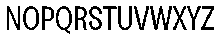 Greed TRIAL CondensedRegular Instance Font UPPERCASE