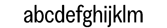 Greed TRIAL CondensedRegular Instance FONT