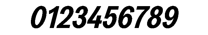 Greed TRIAL CondensedSemiBoldItalic Instance Font OTHER CHARS