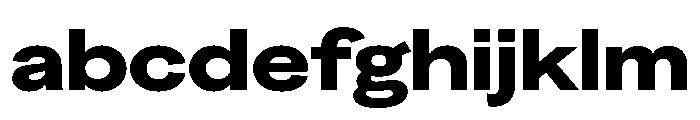 Greed TRIAL ExtendedBold Instance FONT