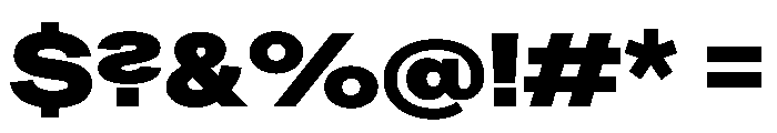 Greed TRIAL ExtendedHeavy Instance Font OTHER CHARS