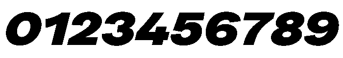 Greed TRIAL ExtendedHeavyItalic Instance Font OTHER CHARS
