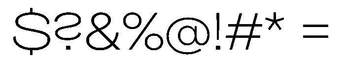 Greed TRIAL ExtendedLight Instance Font OTHER CHARS