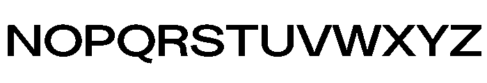 Greed TRIAL ExtendedMedium Instance Font UPPERCASE