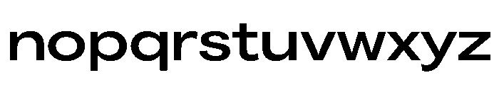 Greed TRIAL ExtendedMedium Instance Font LOWERCASE