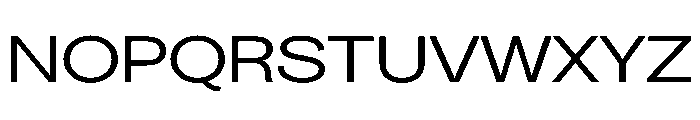 Greed TRIAL ExtendedRegular Instance Font UPPERCASE