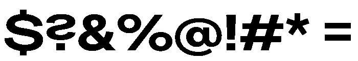 Greed TRIAL ExtendedSemiBold Instance Font OTHER CHARS