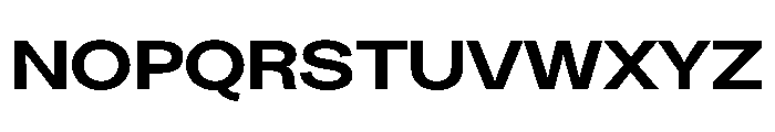 Greed TRIAL ExtendedSemiBold Instance Font UPPERCASE