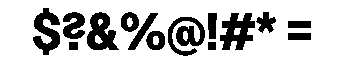 Greed TRIAL NarrowBold Instance Font OTHER CHARS