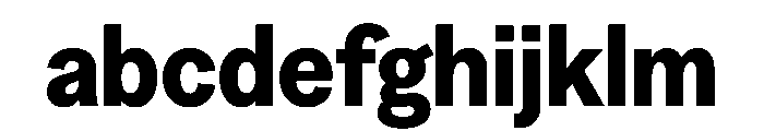 Greed TRIAL NarrowBold Instance FONT