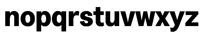 Greed TRIAL NarrowBold Instance Font LOWERCASE