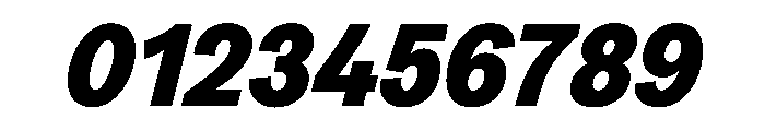 Greed TRIAL NarrowHeavyItalic Instance Font OTHER CHARS