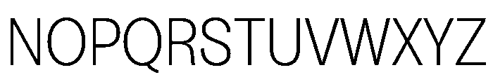 Greed TRIAL NarrowLight Instance Font UPPERCASE