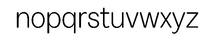 Greed TRIAL NarrowLight Instance Font LOWERCASE