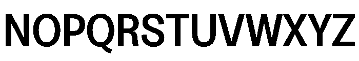 Greed TRIAL NarrowMedium Instance Font UPPERCASE
