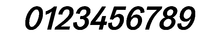 Greed TRIAL NarrowMediumItalic Instance Font OTHER CHARS