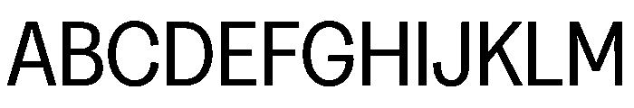 Greed TRIAL NarrowRegular Instance Font UPPERCASE