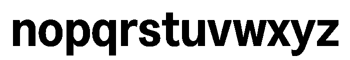 Greed TRIAL NarrowSemiBold Instance Font LOWERCASE