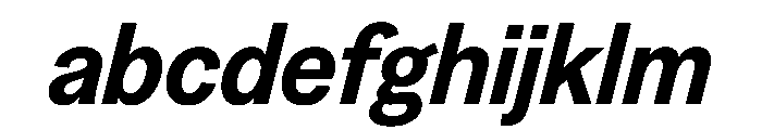 Greed TRIAL NarrowSemiBoldItalic Instance FONT