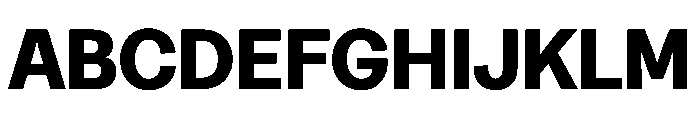 Greed TRIAL StandardBold Instance Font UPPERCASE