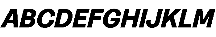 Greed TRIAL StandardBoldItalic Instance Font UPPERCASE
