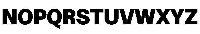 Greed TRIAL StandardHeavy Instance Font UPPERCASE