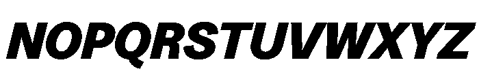 Greed TRIAL StandardHeavyItalic Instance Font UPPERCASE
