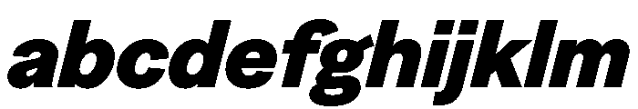 Greed TRIAL StandardHeavyItalic Instance FONT