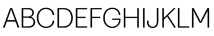 Greed TRIAL StandardLight Instance Font UPPERCASE