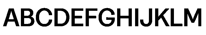 Greed TRIAL StandardMedium Instance Font UPPERCASE